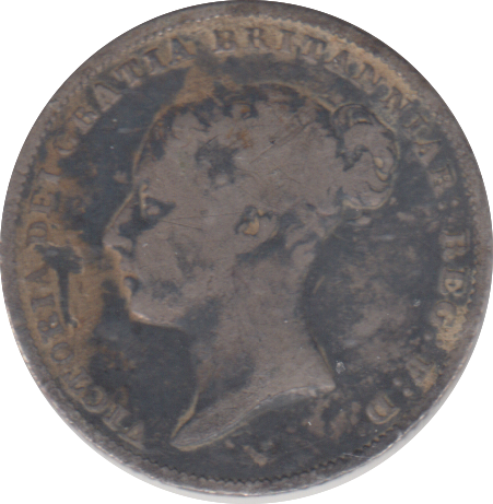 1846 SIXPENCE ( NF )