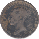1846 SIXPENCE ( NF )