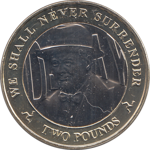 2019 TWO POUNDS BU CHURCHILL