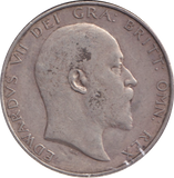 1909 HALFCROWN ( VF )