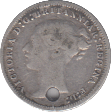 1873 THREEPENCE ( FINE )
