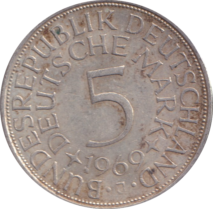 1969 5 MARK GERMANY