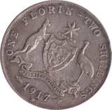 1917 AUSTRALIA FLORIN