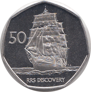 2021 50 PENCE RRS DISCOVERY ( BU )