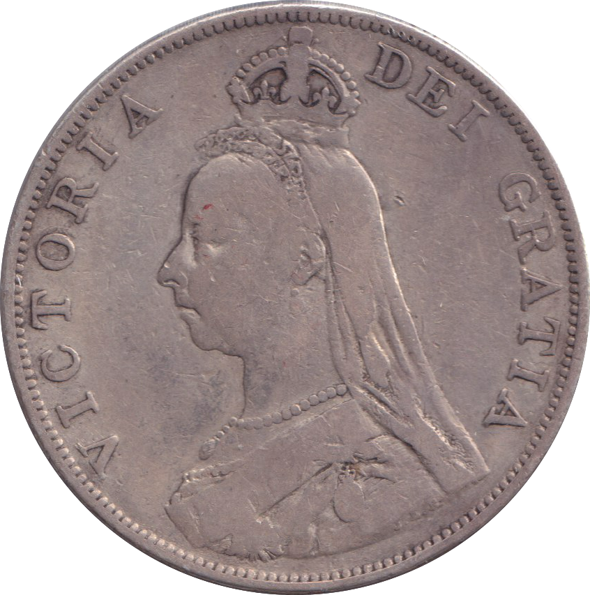 1889 DOUBLE FLORIN ( FINE )