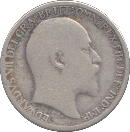 1904 SIXPENCE ( NF )