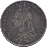 1892 SHILLING ( GF )