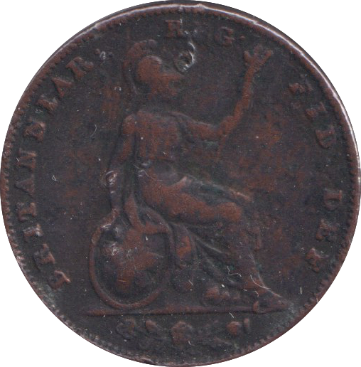 1839 FARTHING ( NF )