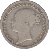 1887 SIXPENCE ( FINE )