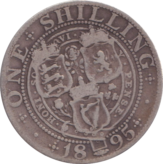 1895 SHILLING ( GF )