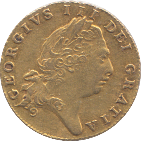 1801 GOLD HALF GUINEA ( VF )