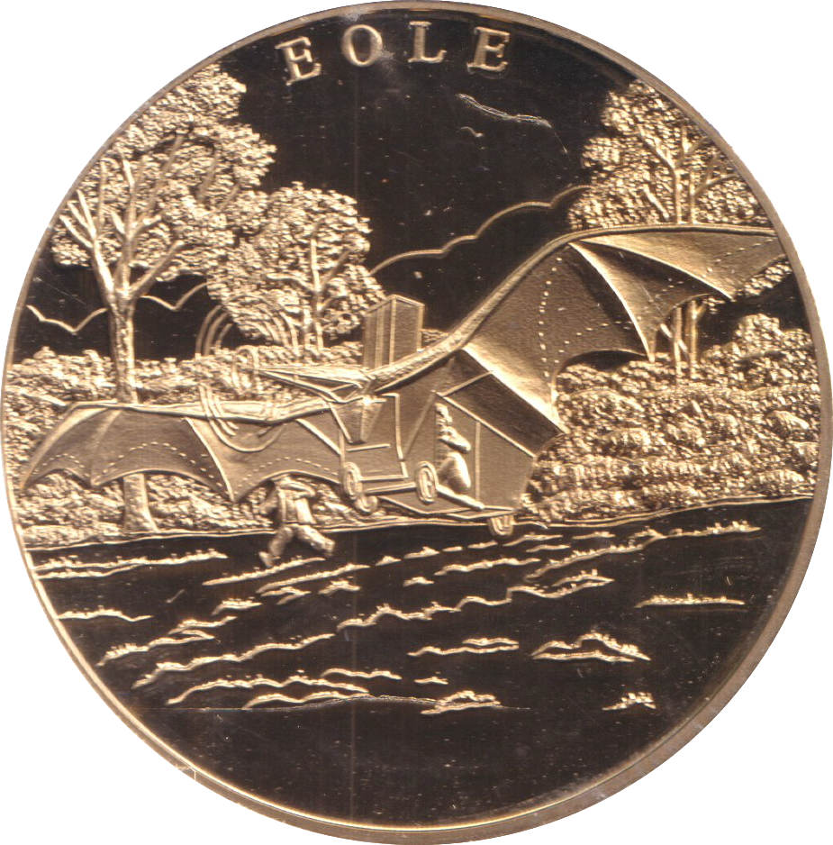 2009 HISTORY OF AVIATION MEDALLION EOLE