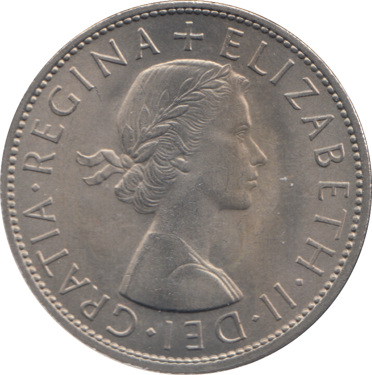 1966 HALFCROWN ( UNC )