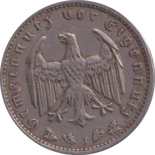 1934 1 REICHSMARK GERMANY