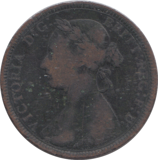 1893 HALFPENNY ( FINE )