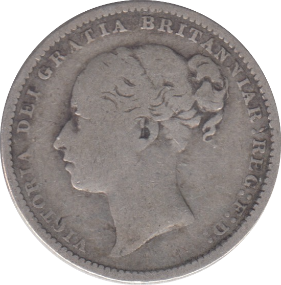 1883 SHILLING ( GF )