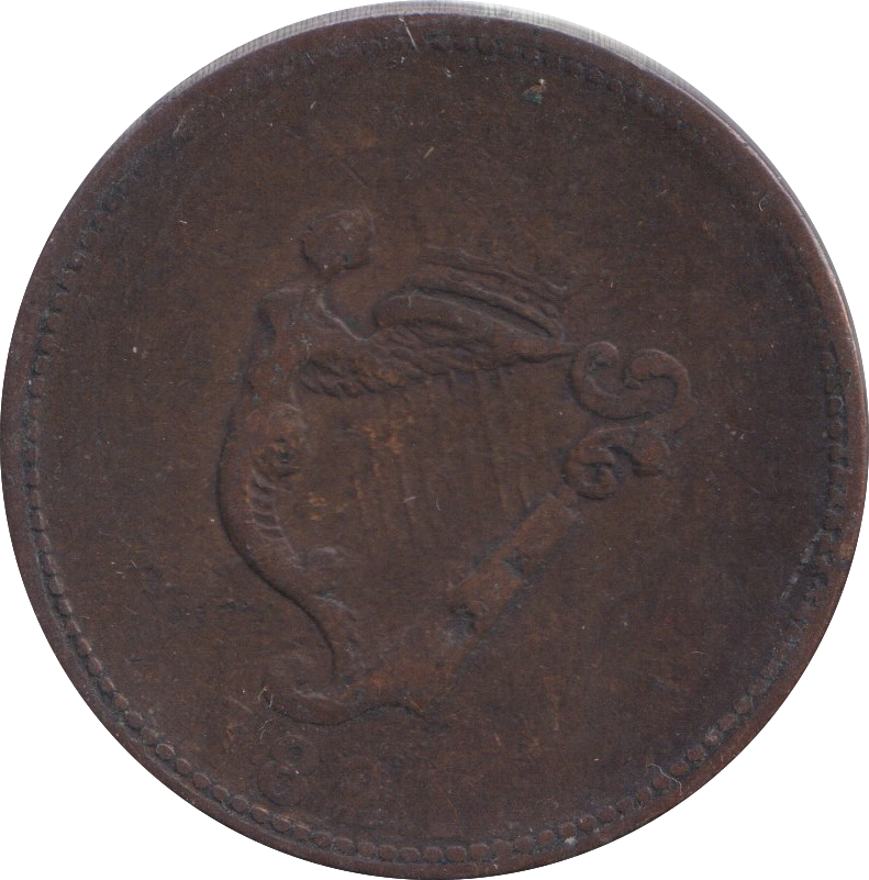 1821 PENNY TOKEN IRELAND