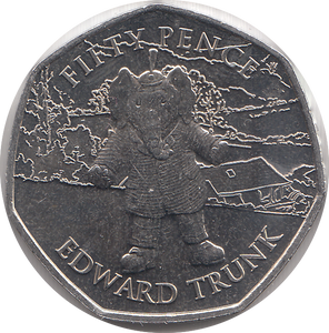 2020 50 PENCE EDWARD TRUNK ( BU )