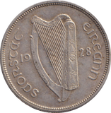 1928 SILVER IRELAND 2 SHILLING