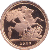 2023 GOLD QUARTER SOVEREIGN ( PROOF )