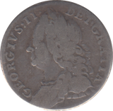 1757 SIXPENCE ( FINE )