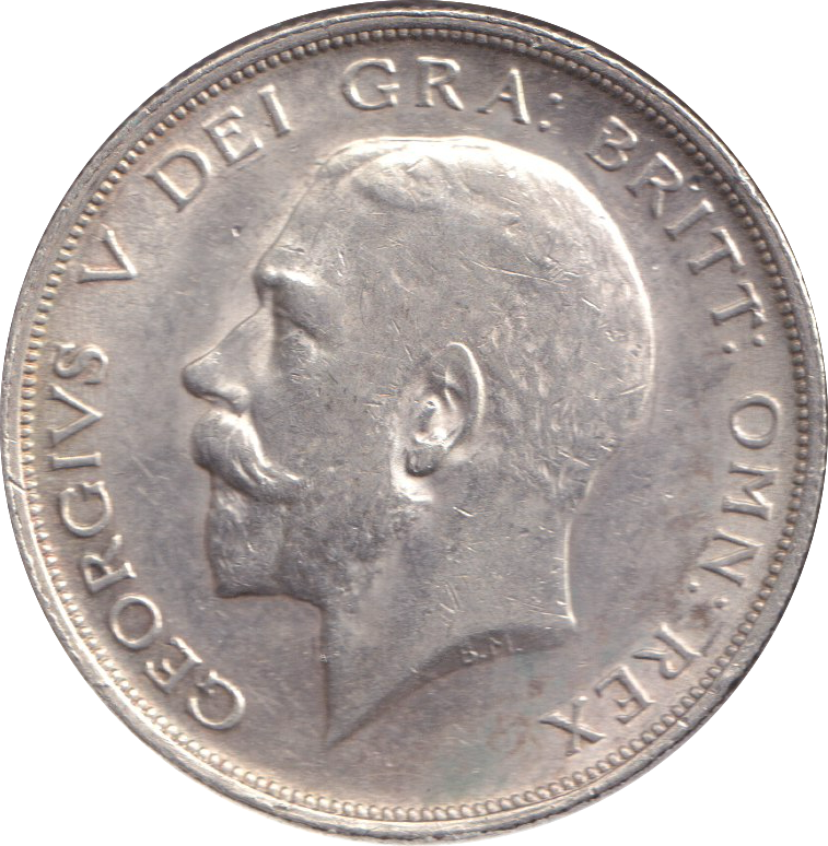 1914 HALFCROWN ( GVF )