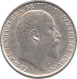 1902 SIXPENCE ( AUNC )