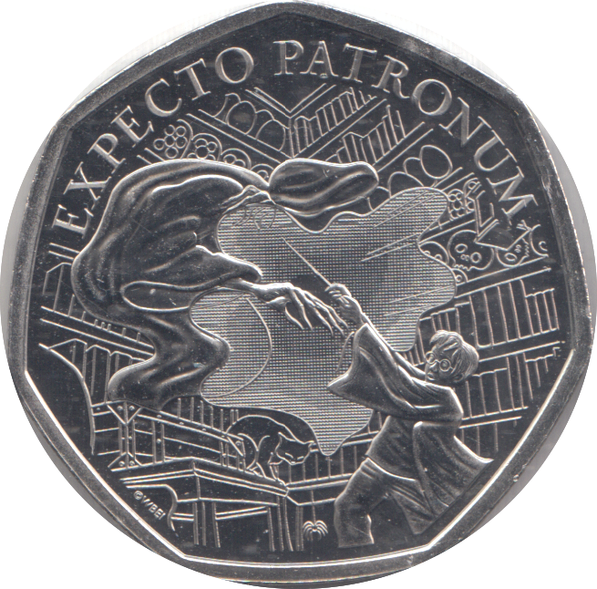 2025 FIFTY PENCE EXPECTO PATRONUM BU