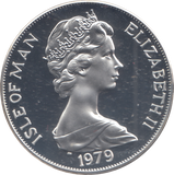 1979 SILVER PROOF CROWN MILLENNIUM OF TYNWALD
