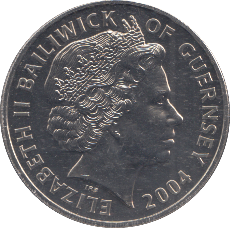 2004 GUERNSEY 1854 CRIMEA FIVE POUNDS