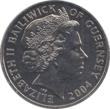 2004 GUERNSEY 1854 CRIMEA FIVE POUNDS