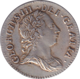 1762 MAUNDY THREEPENCE ( EF )