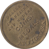 1851 COIN DEALER FARTHING TOKEN