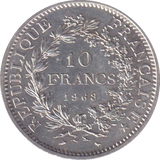 1968 SILVER 10 FRANC FRANCE