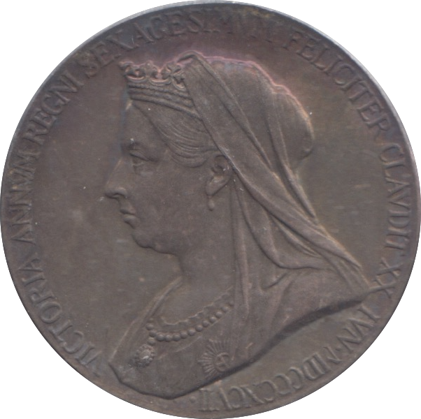 1897 SILVER MEDALLION REF 7