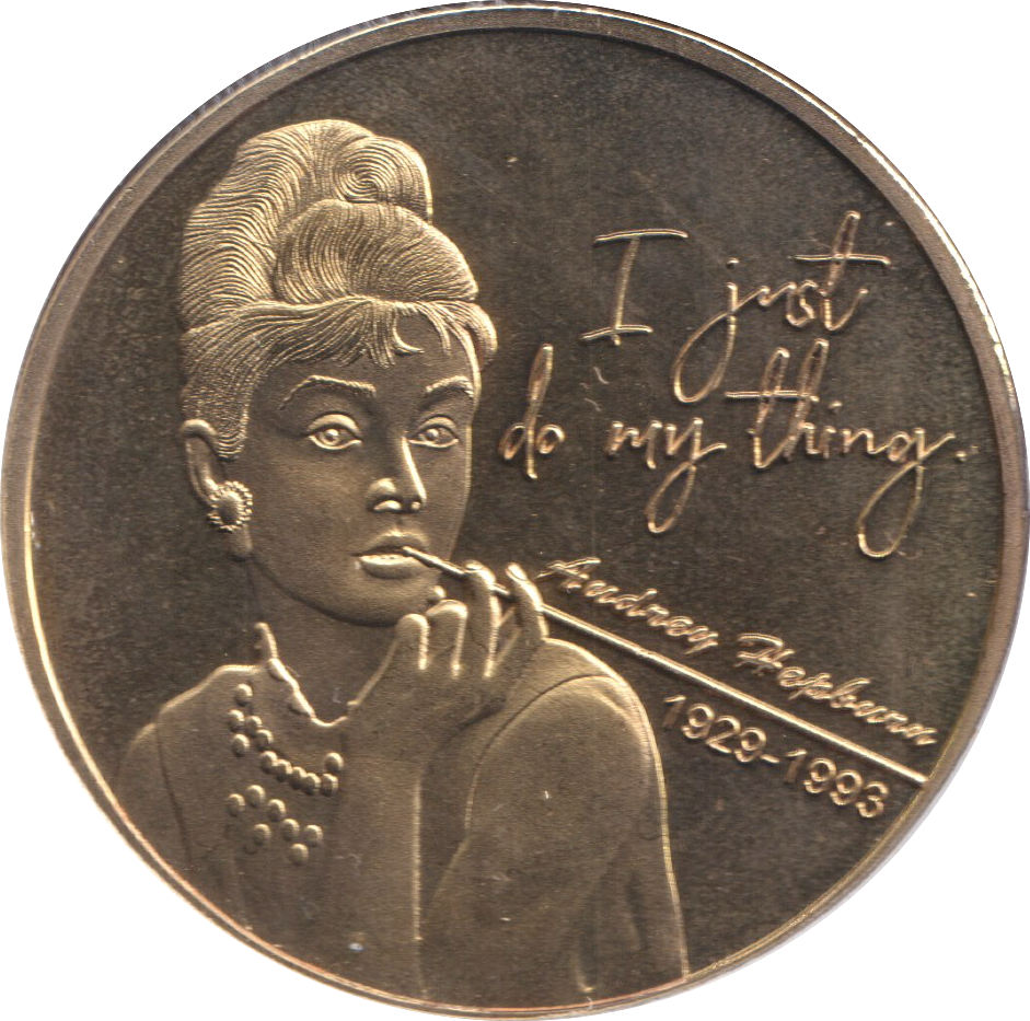 1993 TOKEN AUDREY HEPBUM