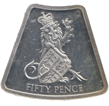 2013 SILVER 50 PENCE BAILIWICK OF JERSEY