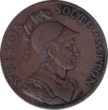 1794 HALF PENNY TOKEN SOUTHAMPTON