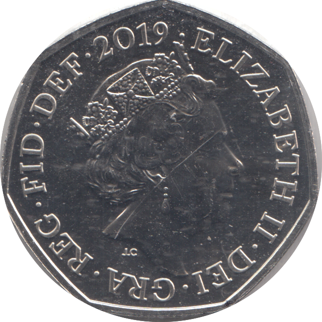 2019 FIFTY PENCE ROGER BANNISTER BU