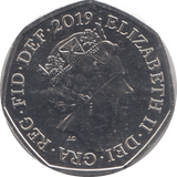 2019 FIFTY PENCE ROGER BANNISTER BU