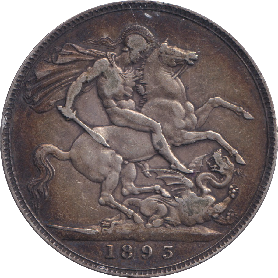 1893 CROWN ( VF )