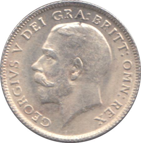 1911 SIXPENCE ( UNC )
