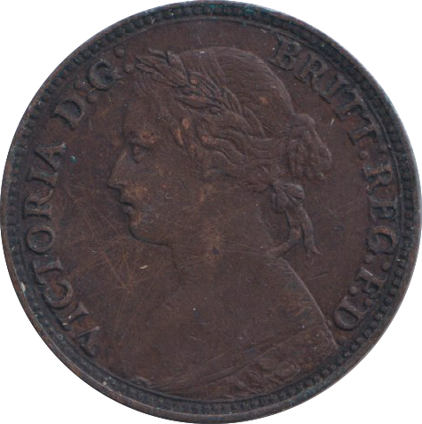 1874 FARTHING ( GF )