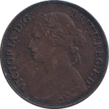 1874 FARTHING ( GF )