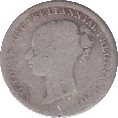 1885 THREEPENCE ( NF )