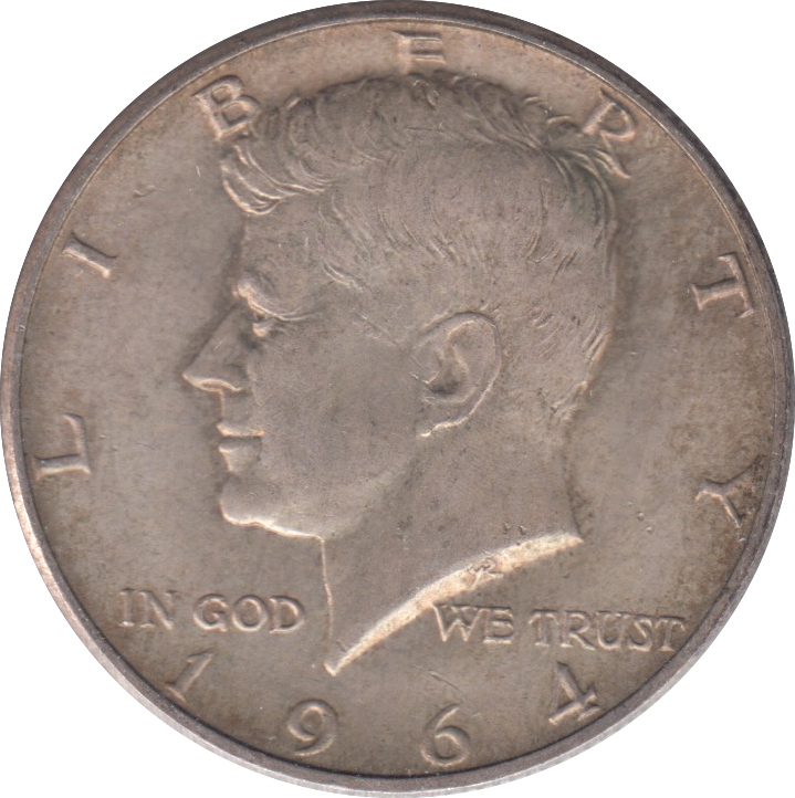 1964 SILVER USA HALF DOLLAR