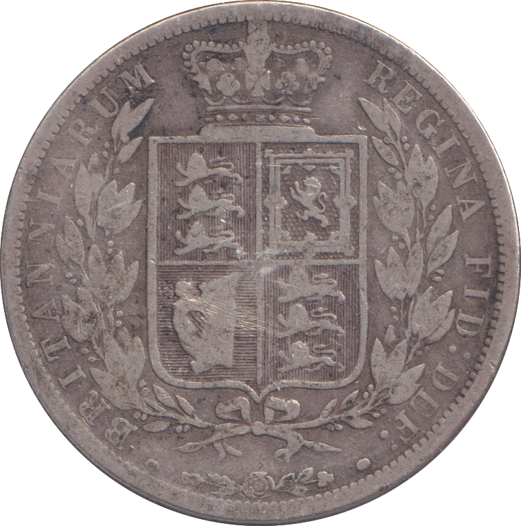 1885 HALFCROWN ( FAIR )