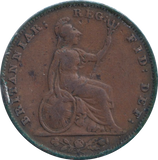 1846 FARTHING ( FINE )