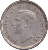 1938 SIXPENCE ( UNC )