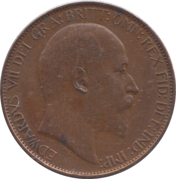 1906 HALFPENNY ( VF )